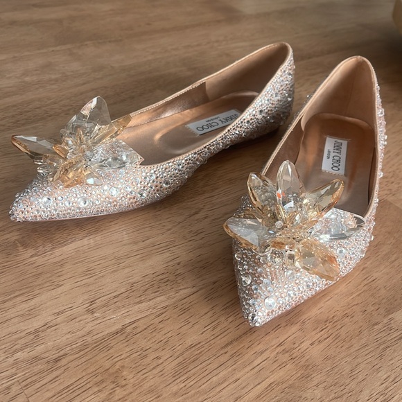 Jimmy Choo Attila Flats - NEW - Picture 17 of 17